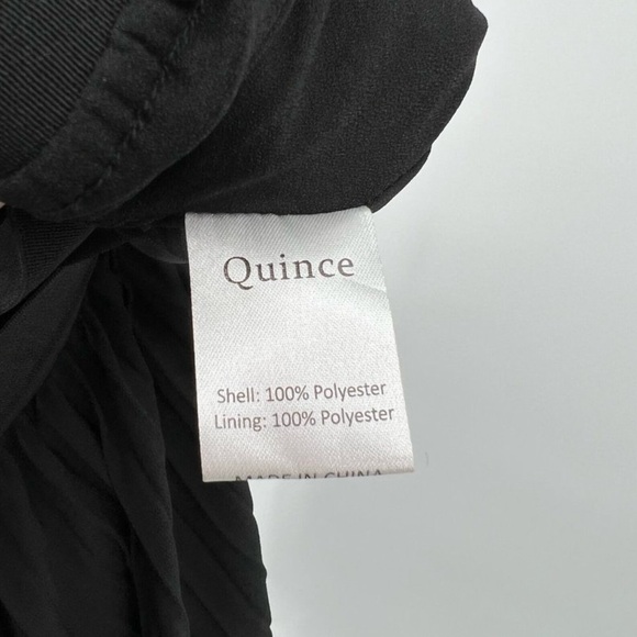 Quince Classic Black Midi Skirt - Picture 3 of 4